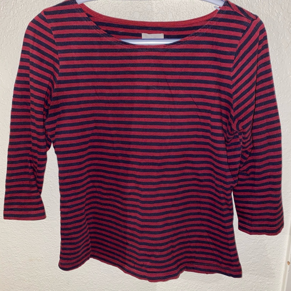 Striped Levi’s Three-Quarter Sleeve Shirt